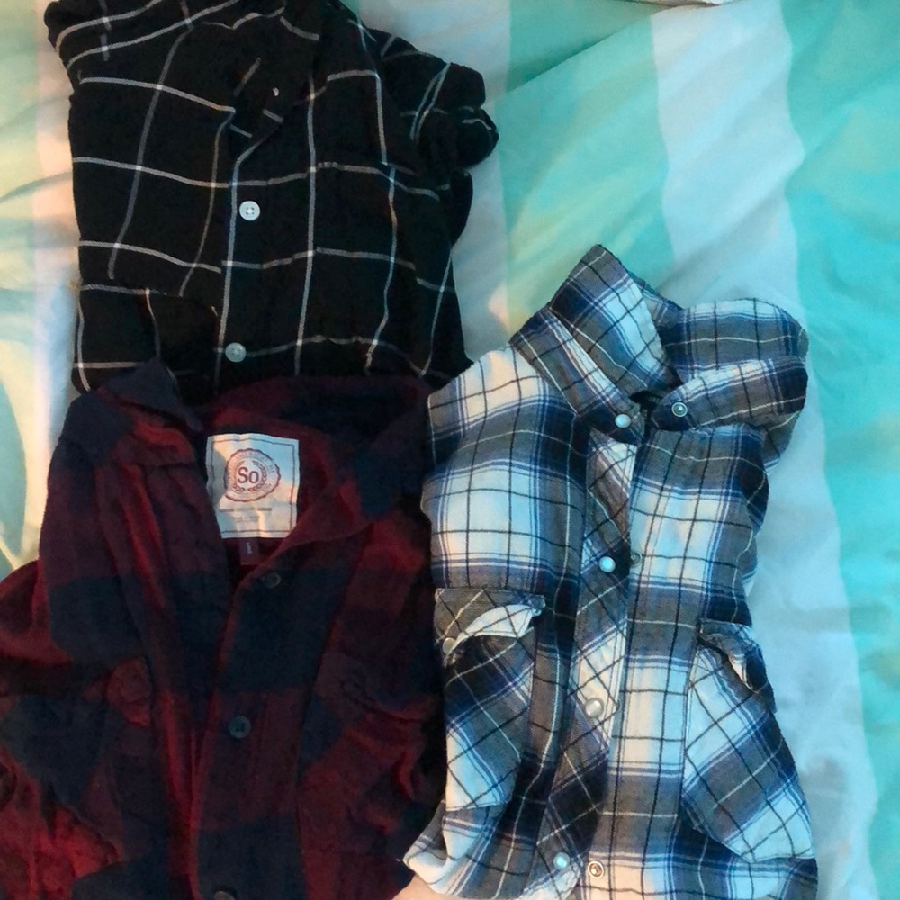 Three Flannel Set